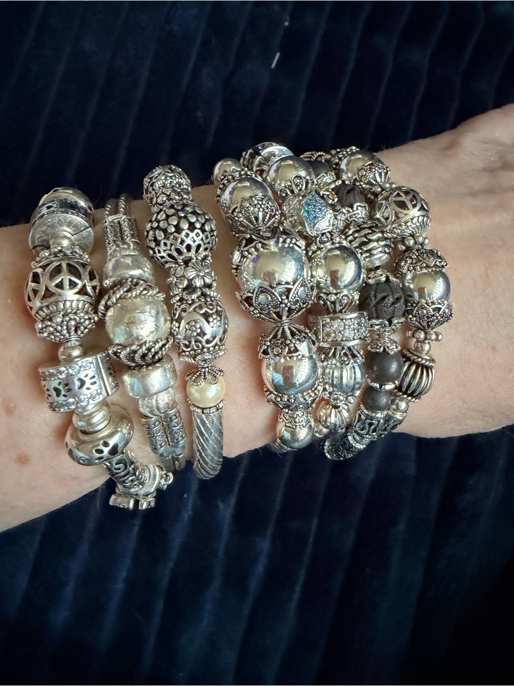 🥀STERLING SILVER BRACELETS MADE BY BETTER BOHEMIAN 🥀Samplings all to come Sept 1